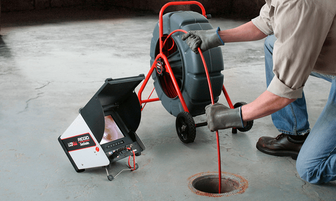 Video Pipe Inspection in Rosemount